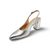 M5802 Silver Metallic Sling Back