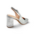 M5802 Silver Metallic Sling Back