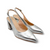 M5802 Silver Metallic Sling Back