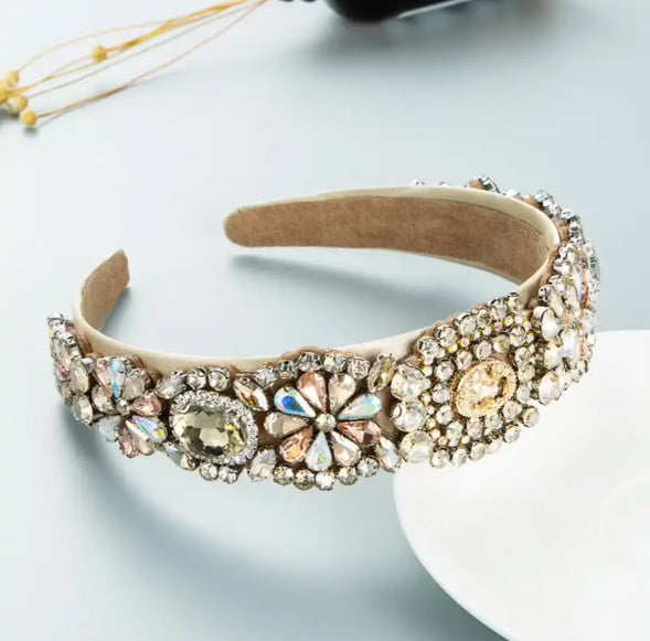 Champagne Jewel Headband