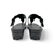 Izola Black Wedge Thong