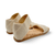 Bente Gold Elastic Sandal