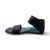 Bente Black Elastic Sandal