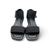 Bente Black Elastic Sandal