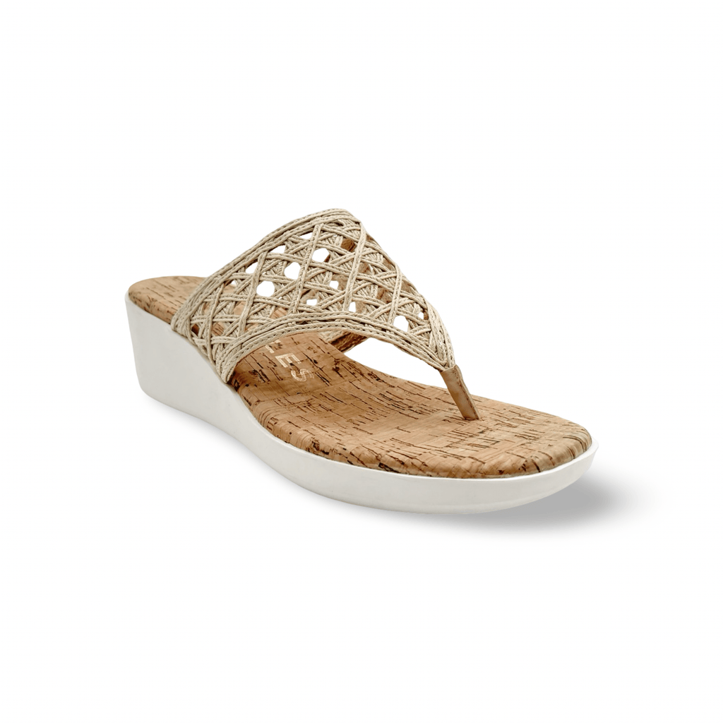 Ivie Raffia Natural Sandal