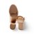 Camera Nude Leather Sandal