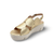 D8210 Gold Platform Sandal