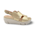 D8210 Gold Platform Sandal