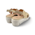 D8210 Gold Platform Sandal