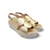 D8210 Gold Platform Sandal
