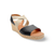 Festa Black Stretch-Fit Espadrille Sandal