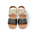Festa Black Stretch-Fit Espadrille Sandal
