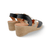 Festa Black Stretch-Fit Espadrille Sandal