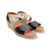 Festa Black Stretch-Fit Espadrille Sandal