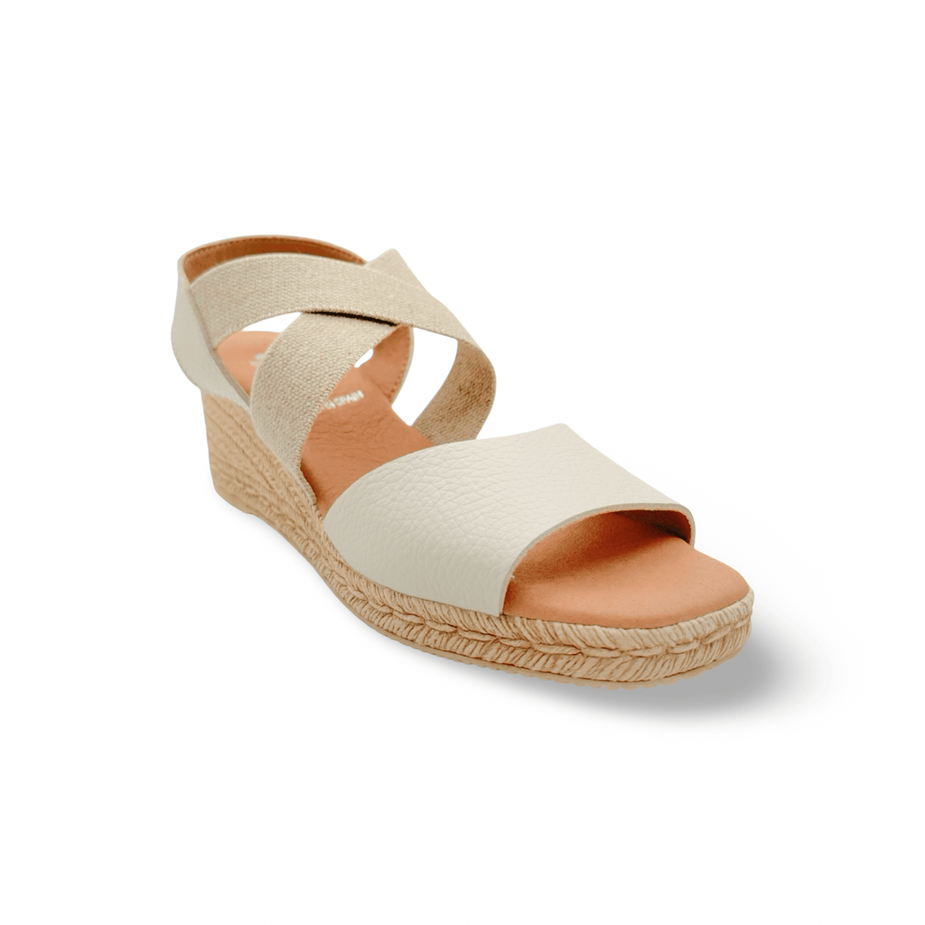 Festa Beige Stretch-Fit  Espadrille Sandal