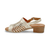 Melaia Gold Laser Cut Sandal