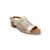 Melaia Gold Laser Cut Sandal