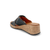 Lianna Black Wedge Velcro Adjust Sandal