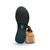 Lianna Black Wedge Velcro Adjust Sandal