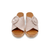 Lianna Nude Wedge Velcro Adjust Sandal