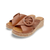 Lianna Tan Wedge Velcro Adjust Sandal