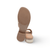 Rima Tan/Gold Leather Slide