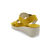 YUDD236 Yellow Suede Platform Sandal