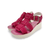 YUDD236 Berry Suede Platform Sandal