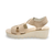 YUDD236 Taupe Suede Platform Sandal