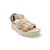 YUDD236 Taupe Suede Platform Sandal