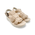 YUDD236 Taupe Suede Platform Sandal
