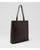 Talli Dark Choc Leather Tote