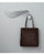 Talli Dark Choc Leather Tote