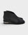 Faradays Black Leather Bootie