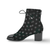 Valina Black Dot Patent Boot