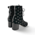 Valina Black Dot Patent Boot