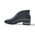Faradays Black Leather Bootie