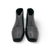 Faradays Black Leather Bootie