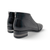 Faradays Black Leather Bootie