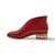 Faradays Red Leopard Bootie