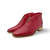 Faradays Red Leopard Bootie