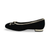 Foyars Black/Gold Ballet Flat