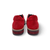 Reinys Red Multi Suede Flat