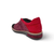 Reinys Red Multi Suede Flat
