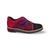 Reinys Red Multi Suede Flat
