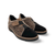Reinys Taupe Multi Suede Flat