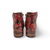 Horson Black Red Floral Bootie