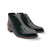 Horson Black Red Floral Bootie