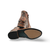 Horson Tan Cafe Floral Bootie