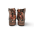 Horson Tan Cafe Floral Bootie